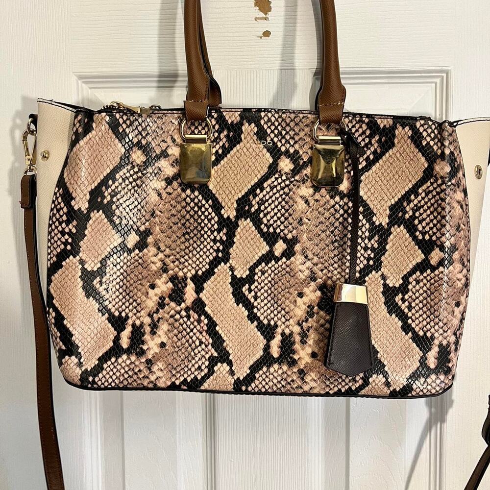 Aldo snakeskin print tote bag - Picture 4 of 7